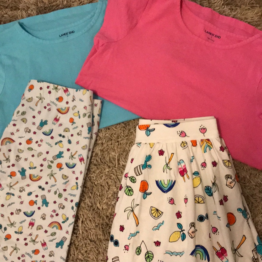 Land’s End double outfit!